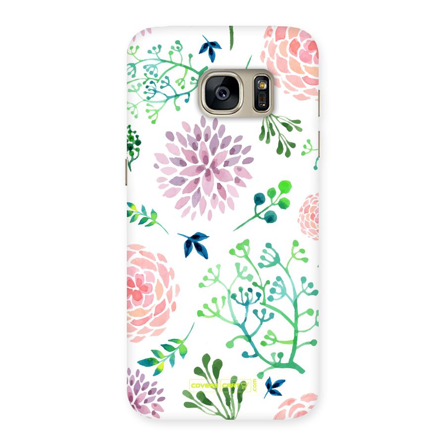 Fresh Floral Back Case for Galaxy S7