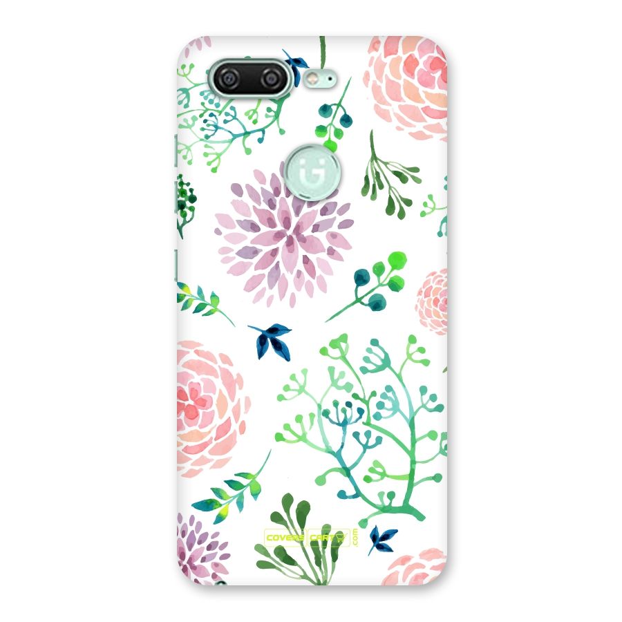 Fresh Floral Back Case for Gionee S10