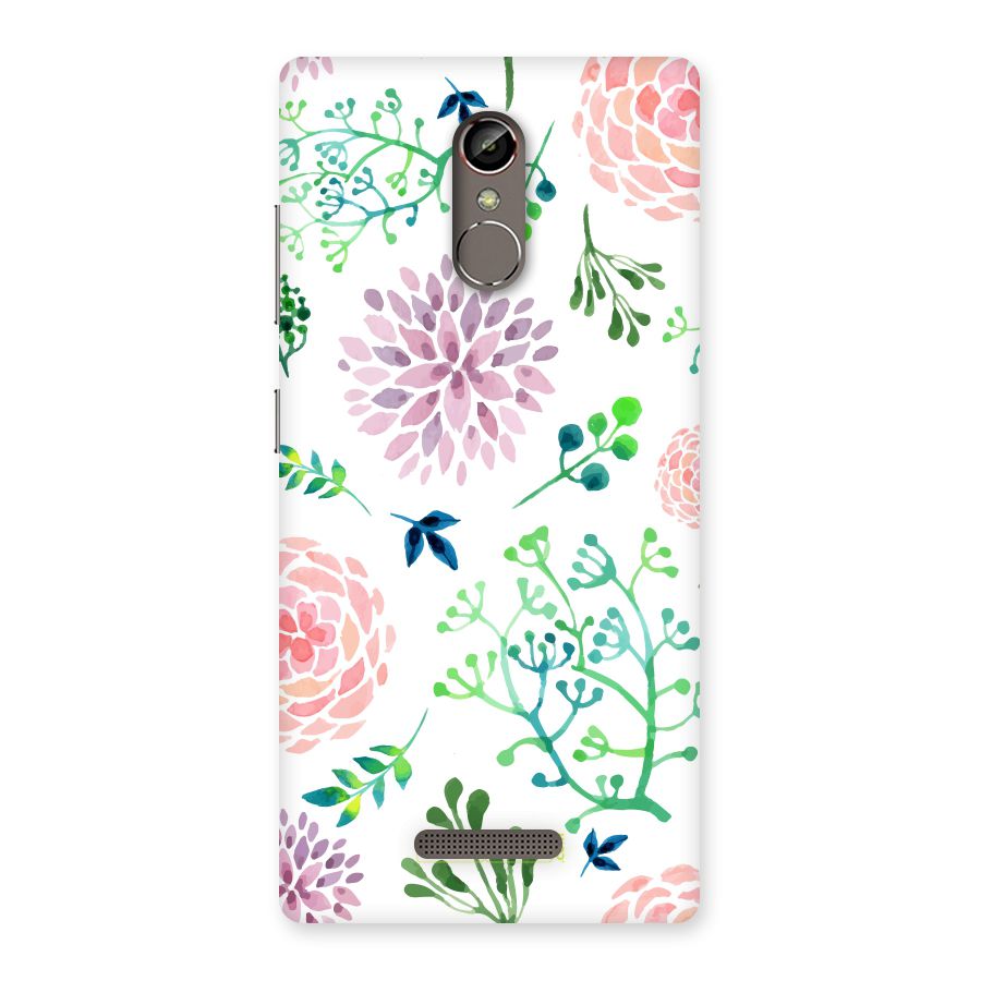 Fresh Floral Back Case for Gionee S6s