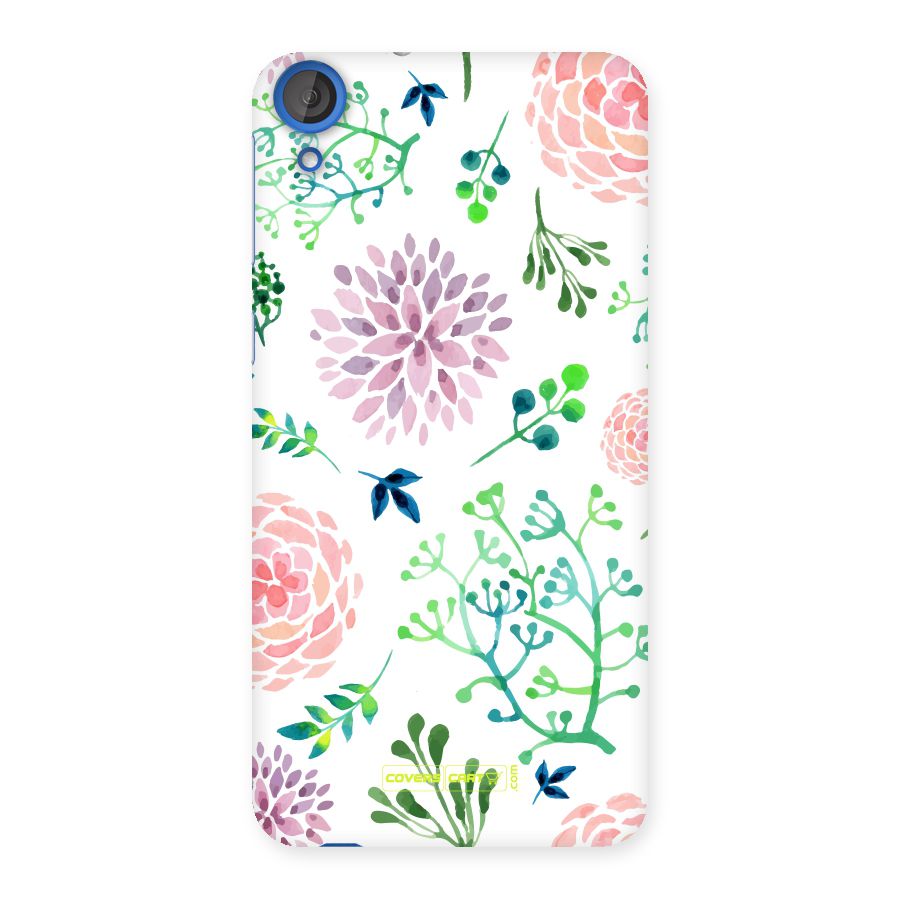 Fresh Floral Back Case for HTC Desire 820s