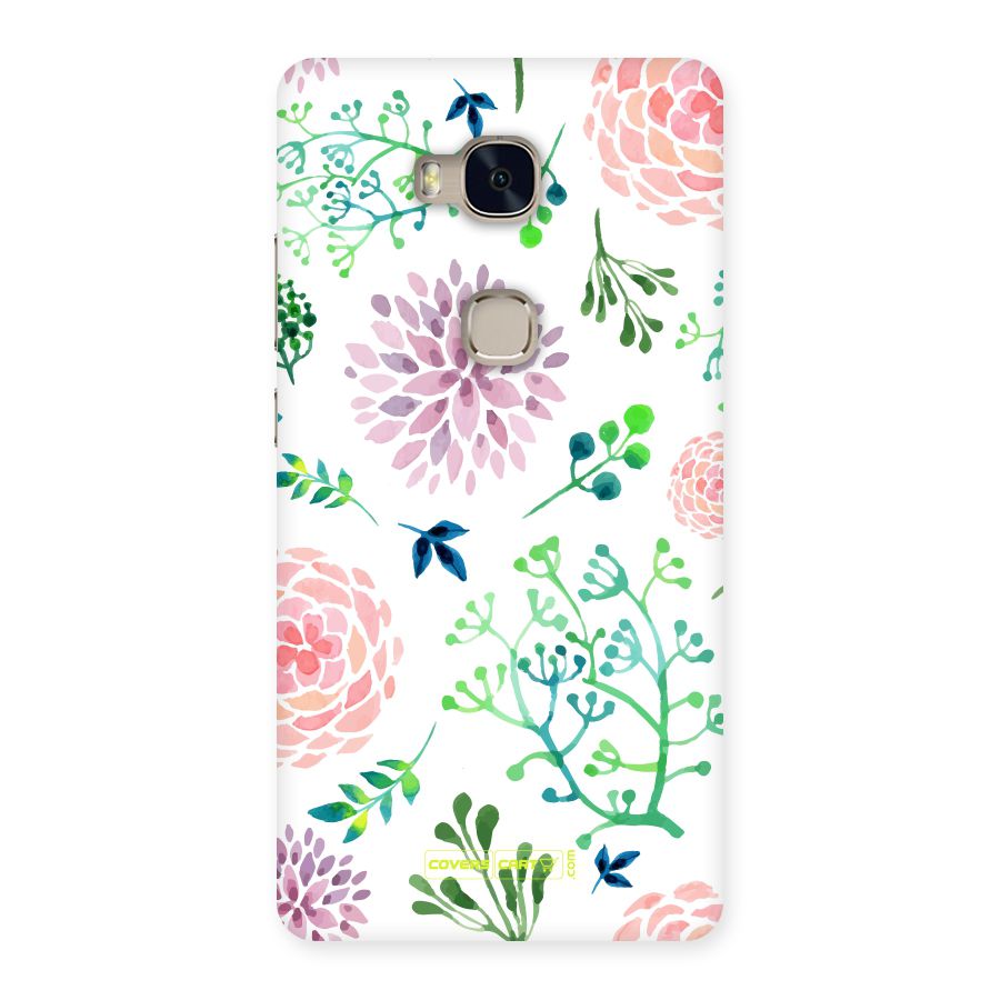 Fresh Floral Back Case for Huawei Honor 5X