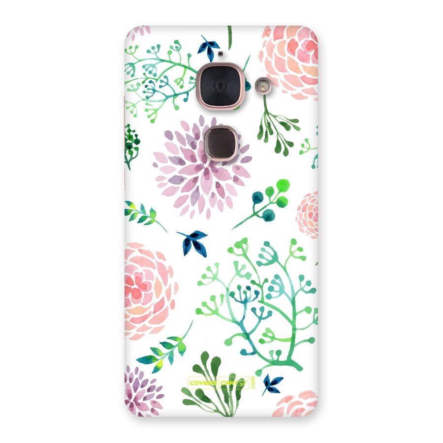 Fresh Floral Back Case for Le Max 2