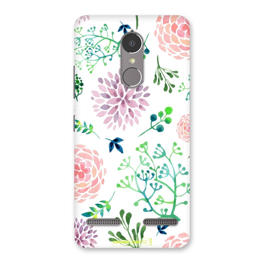 Fresh Floral Back Case for Lenovo K6
