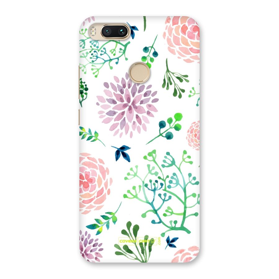 Fresh Floral Back Case for Mi A1