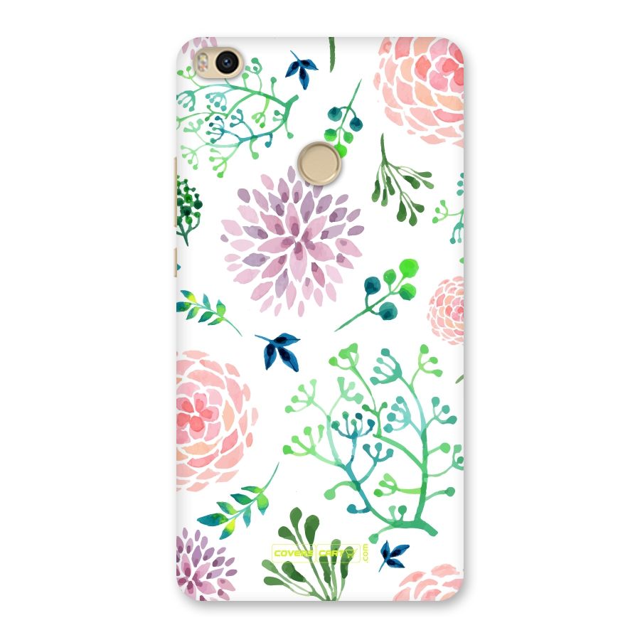 Fresh Floral Back Case for Mi Max 2