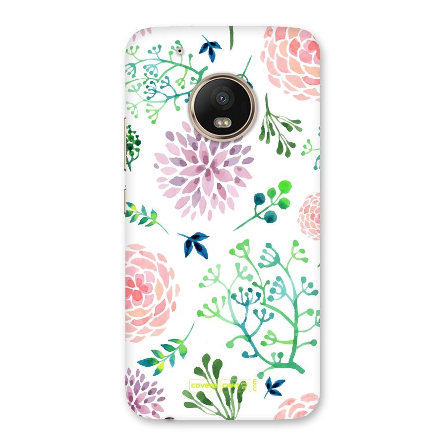 Fresh Floral Back Case for Moto G5 Plus