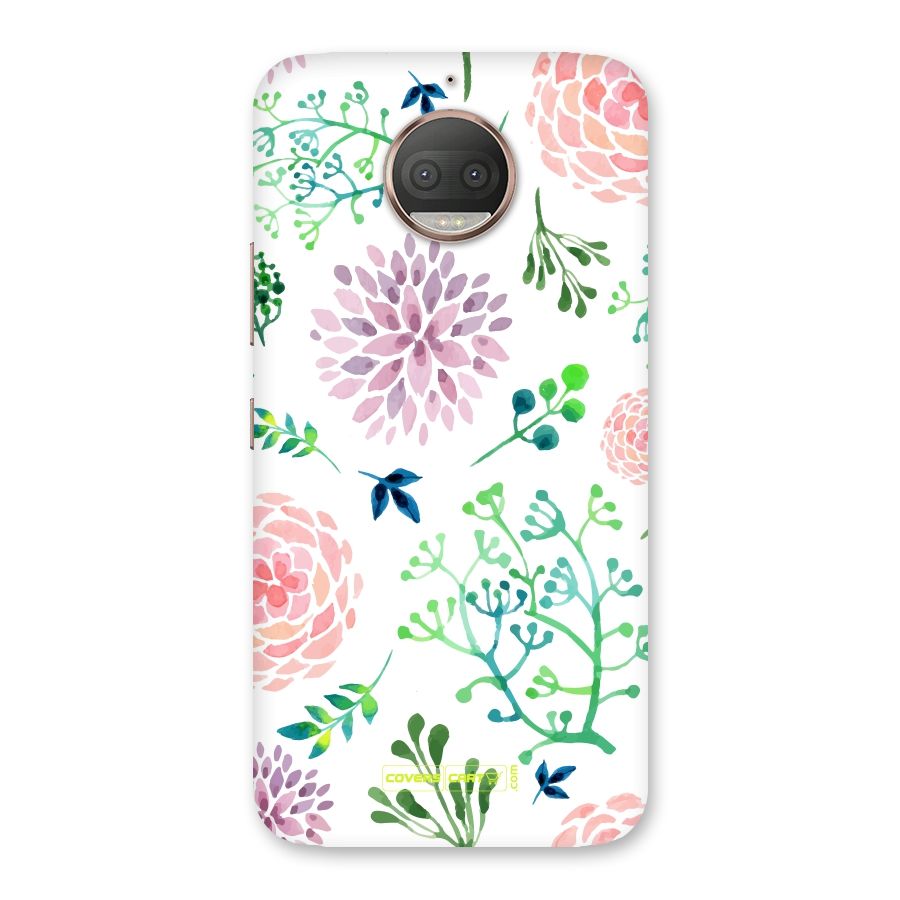 Fresh Floral Back Case for Moto G5s Plus