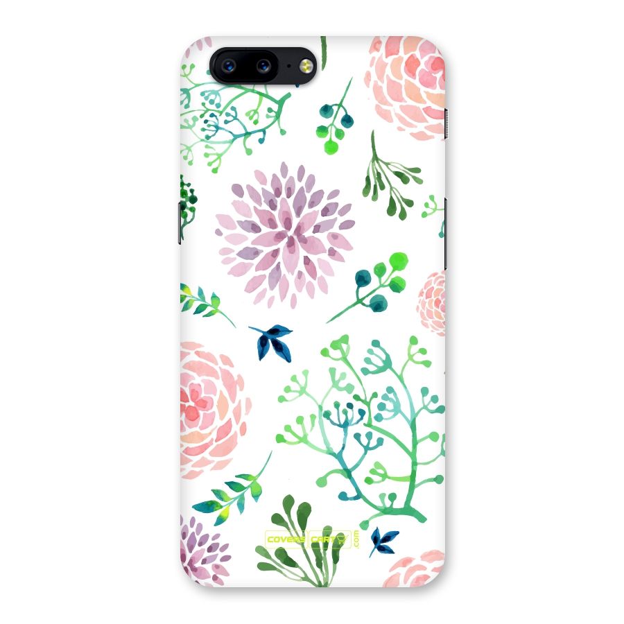 Fresh Floral Back Case for OnePlus 5