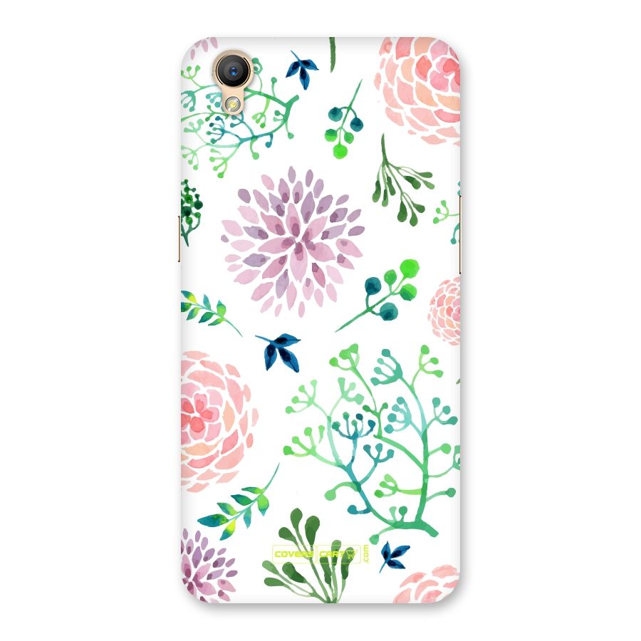 Fresh Floral Back Case for Oppo A37