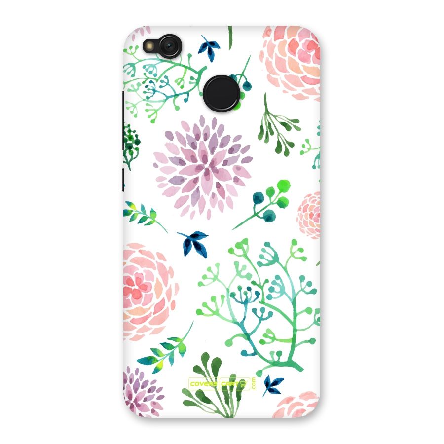 Fresh Floral Back Case for Redmi 4