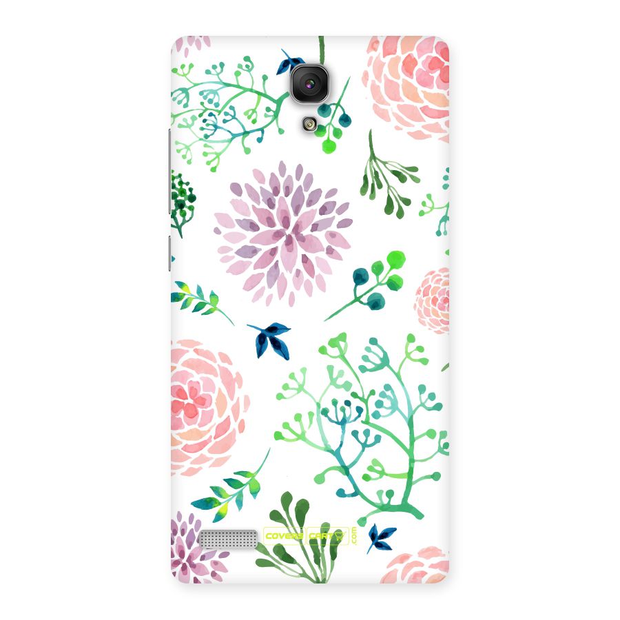 Fresh Floral Back Case for Redmi Note Prime