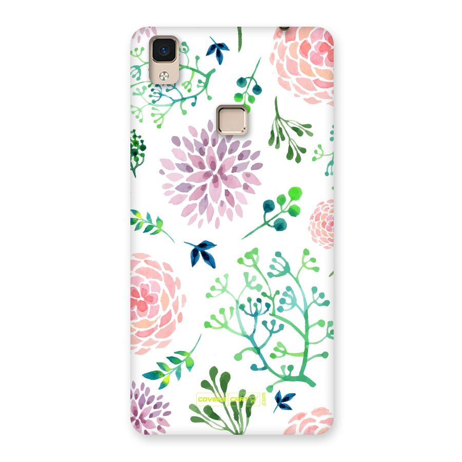 Fresh Floral Back Case for V3 Max