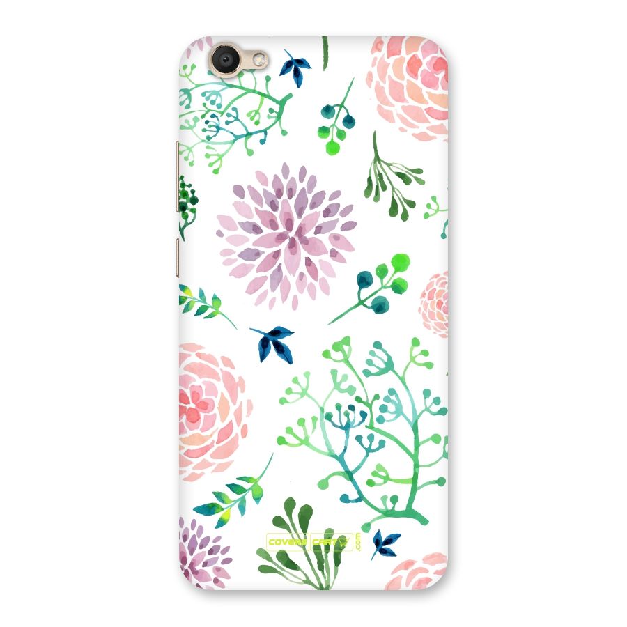 Fresh Floral Back Case for Vivo V5
