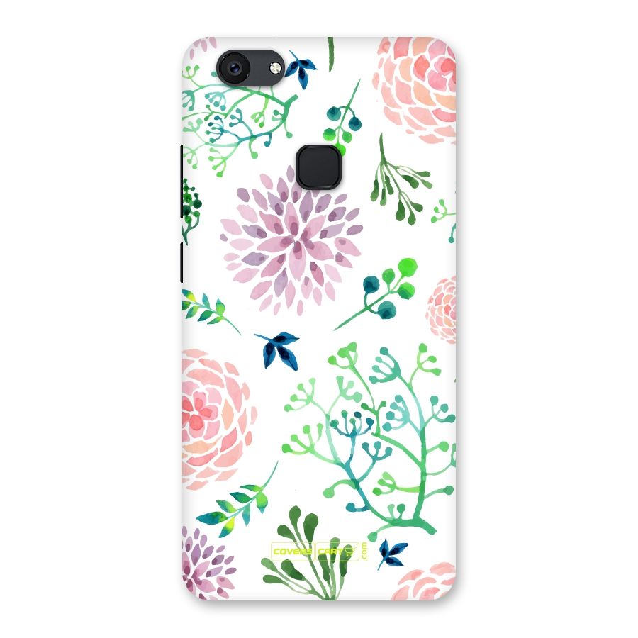 Fresh Floral Back Case for Vivo V7 Plus