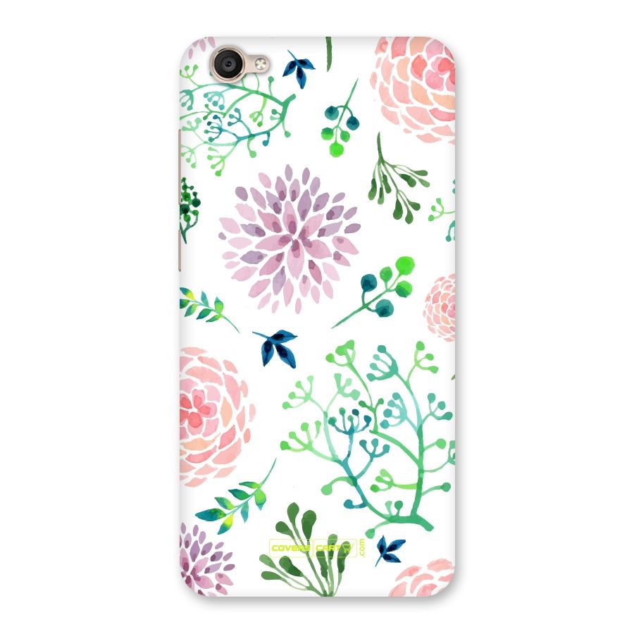 Fresh Floral Back Case for Vivo Y55L
