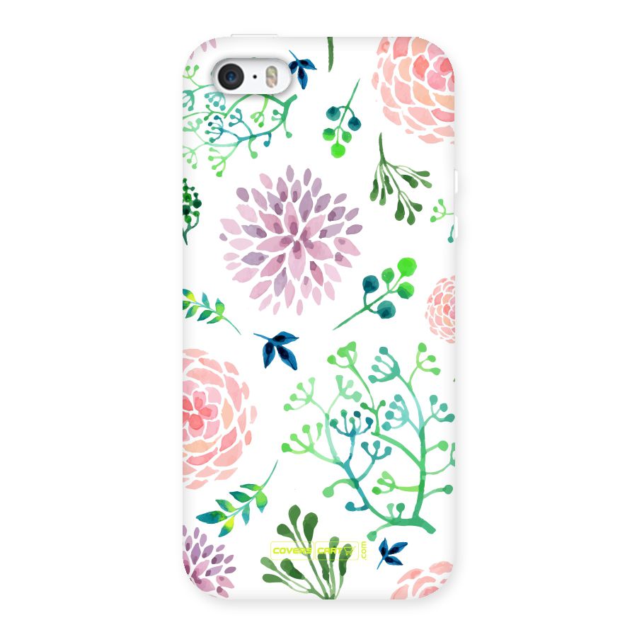 Fresh Floral Back Case for iPhone SE