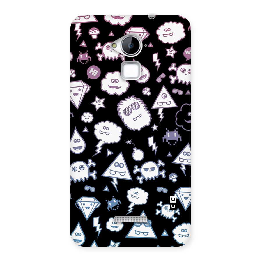 Funny Faces Back Case for Coolpad Note 3
