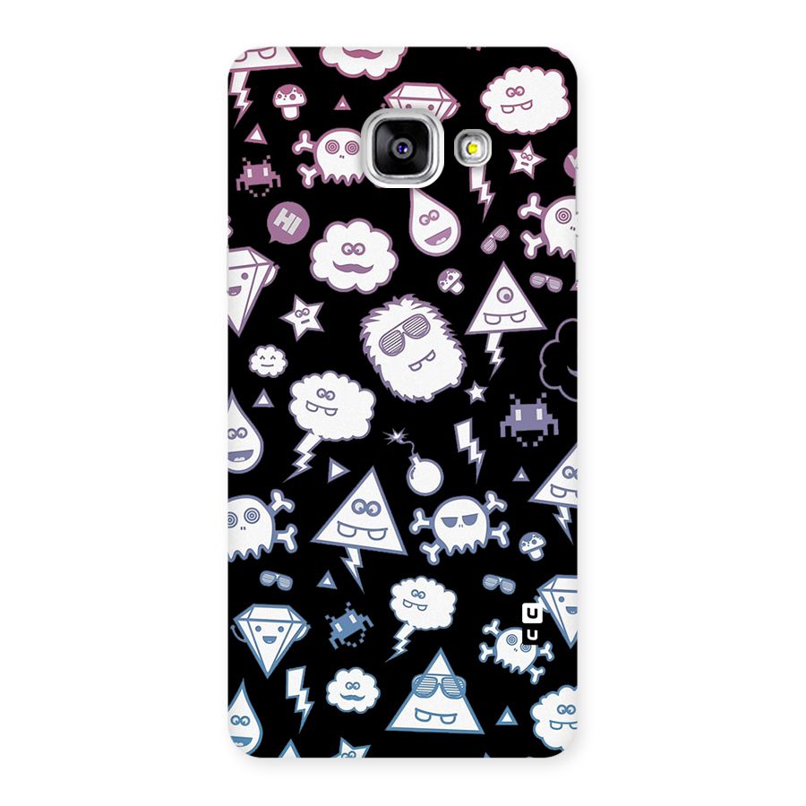 Funny Faces Back Case for Galaxy A5 2016
