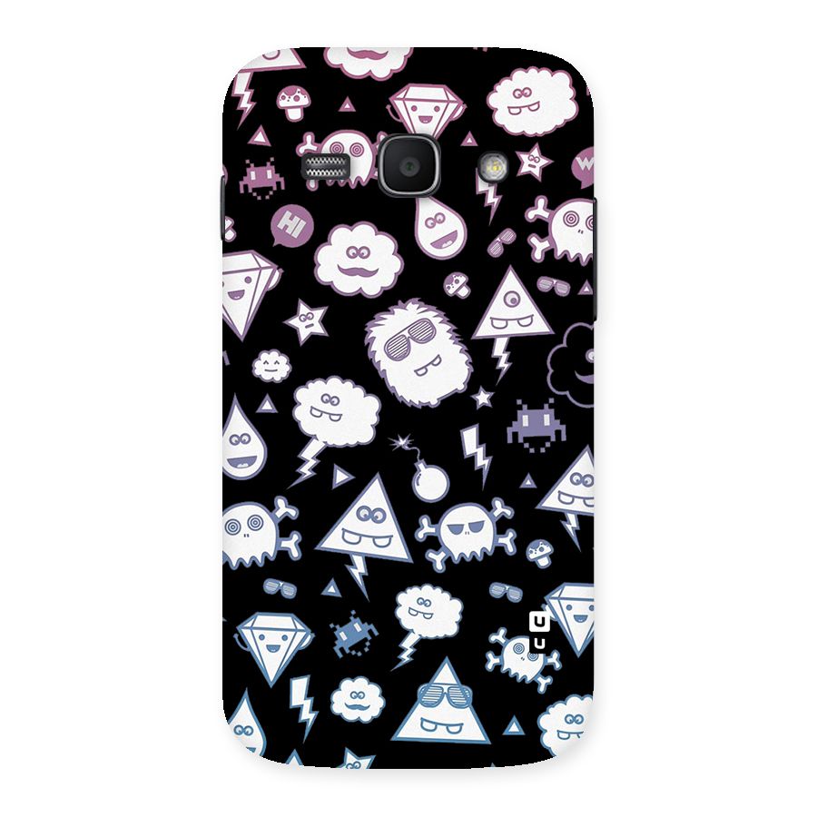 Funny Faces Back Case for Galaxy Ace 3
