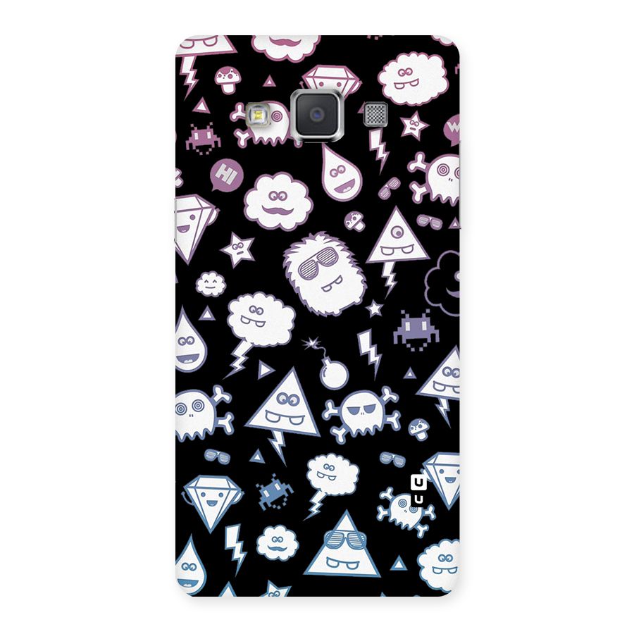 Funny Faces Back Case for Galaxy Grand 3
