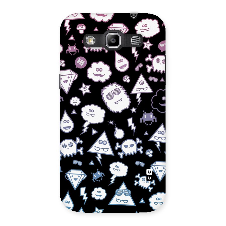 Funny Faces Back Case for Galaxy Grand Quattro