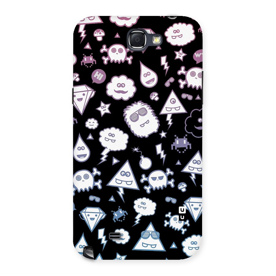 Funny Faces Back Case for Galaxy Note 2