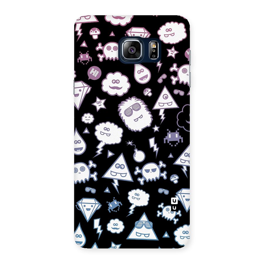 Funny Faces Back Case for Galaxy Note 5