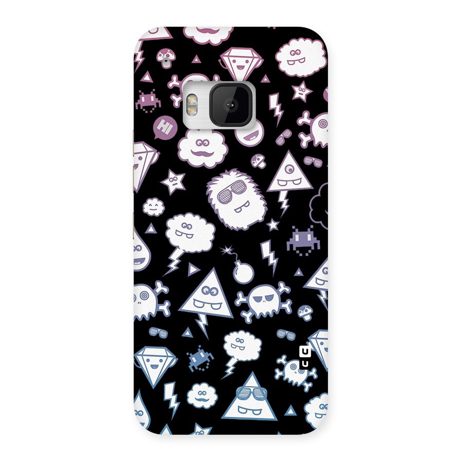 Funny Faces Back Case for HTC One M9