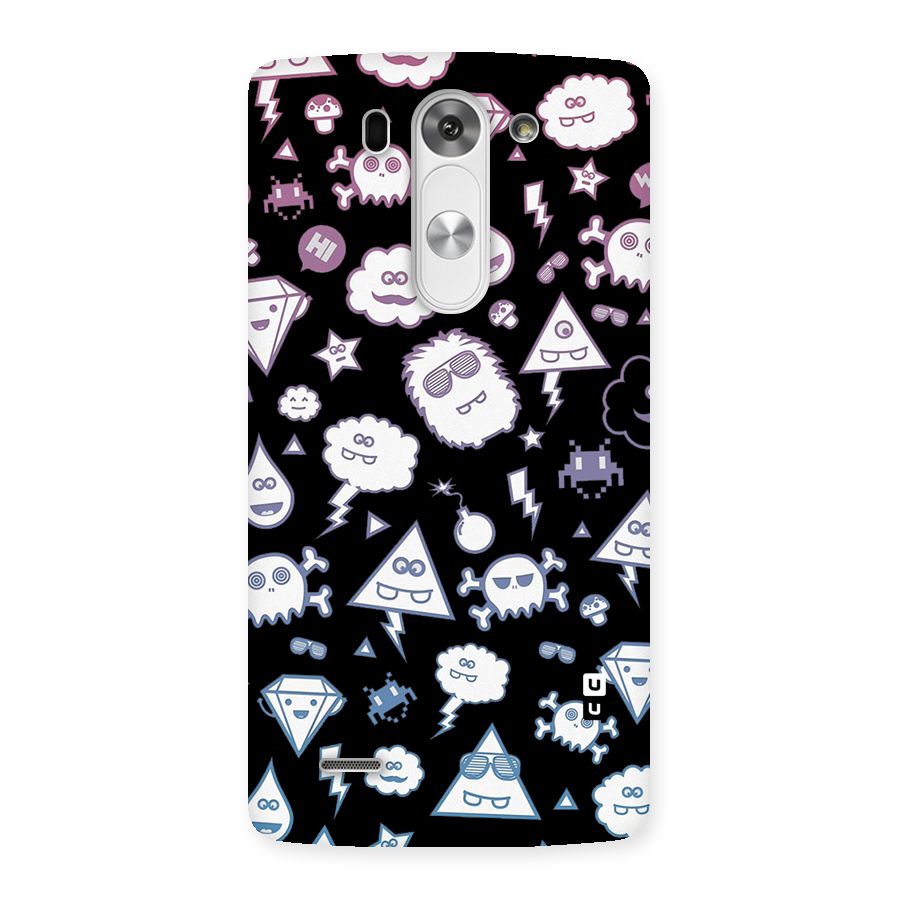 Funny Faces Back Case for LG G3 Mini