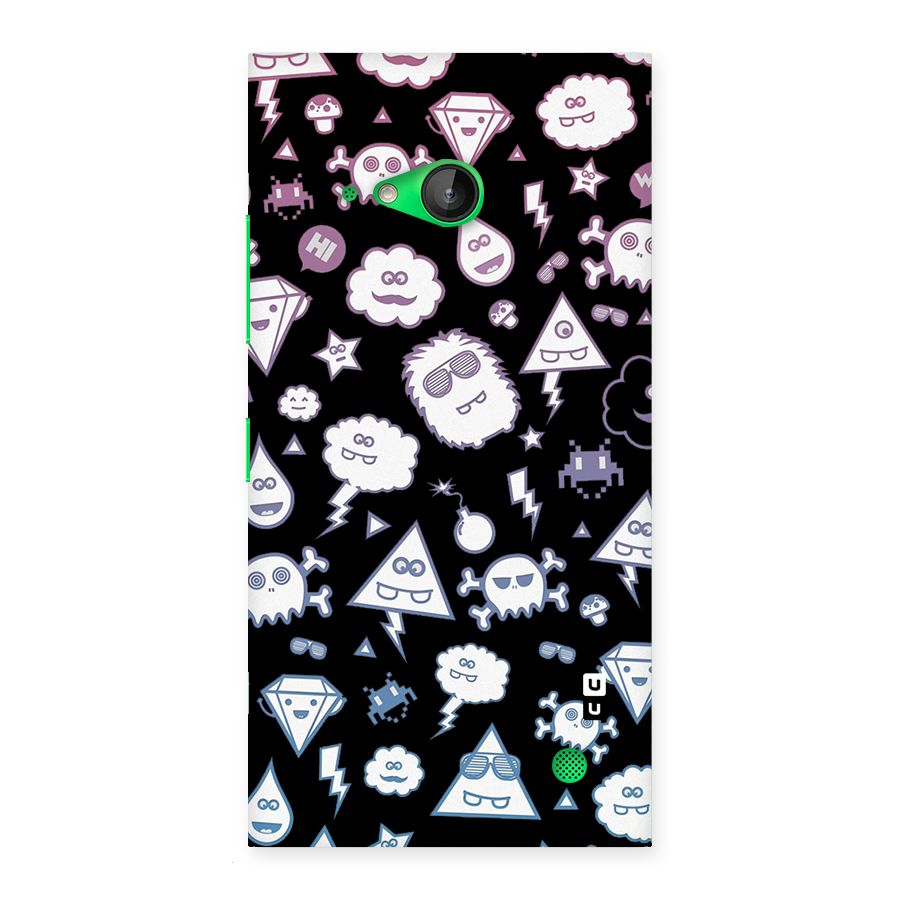 Funny Faces Back Case for Lumia 730