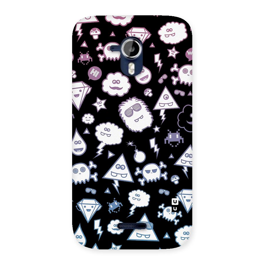 Funny Faces Back Case for Micromax Canvas Magnus A117
