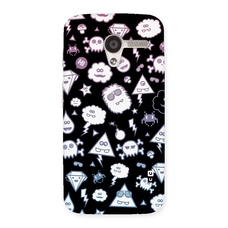 Funny Faces Back Case for Moto X