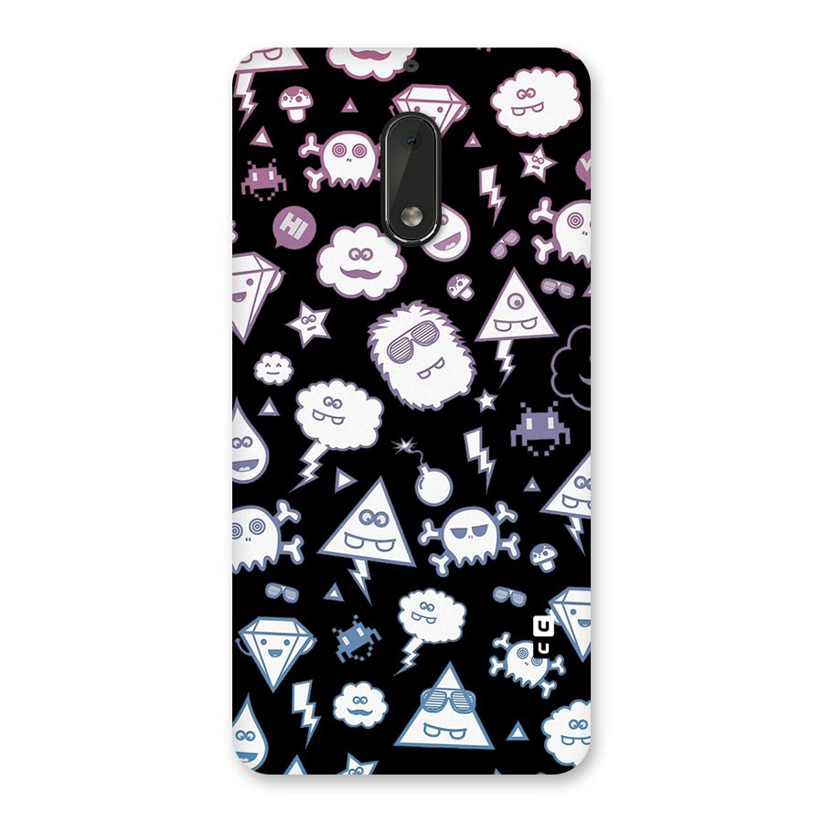 Funny Faces Back Case for Nokia 6