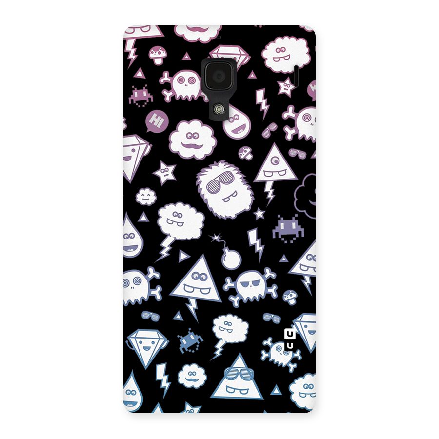 Funny Faces Back Case for Redmi 1S