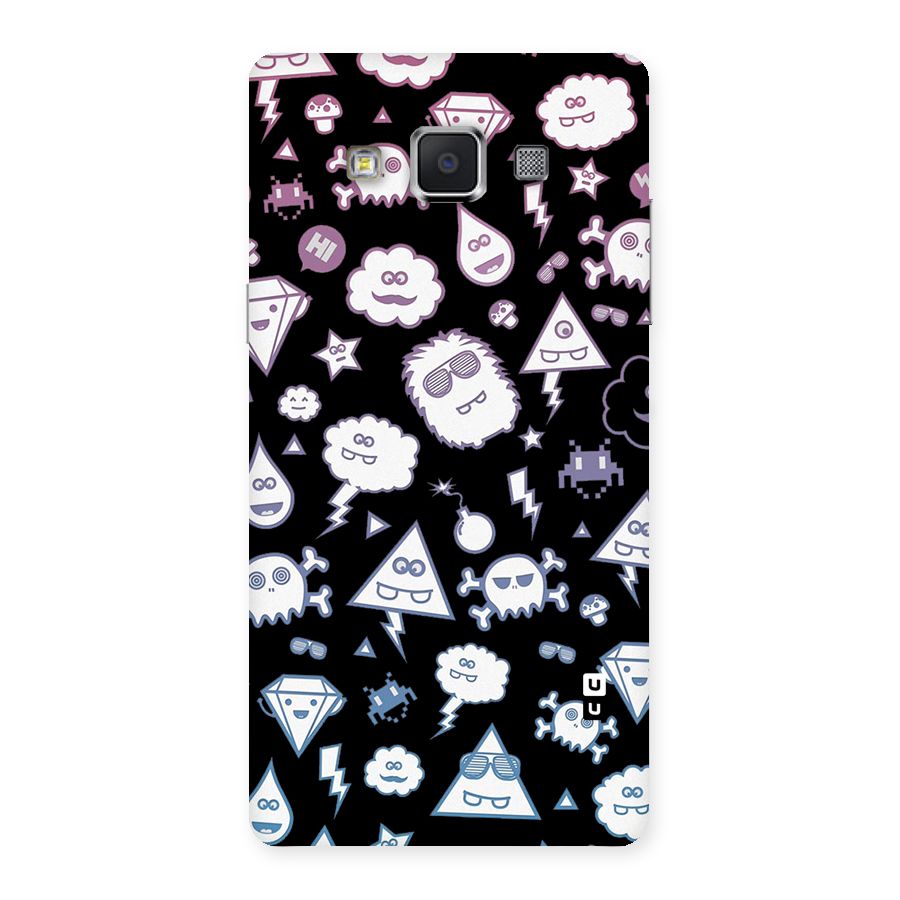Funny Faces Back Case for Samsung Galaxy A5