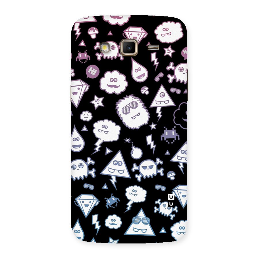 Funny Faces Back Case for Samsung Galaxy Grand 2