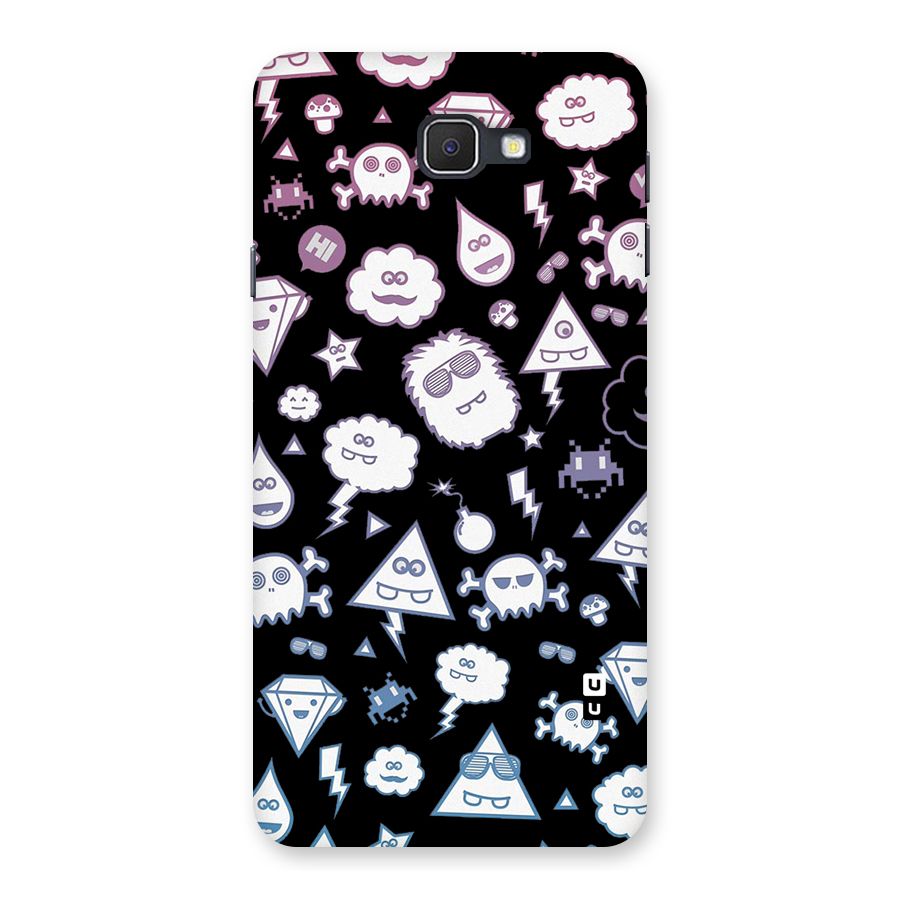 Funny Faces Back Case for Samsung Galaxy J7 Prime