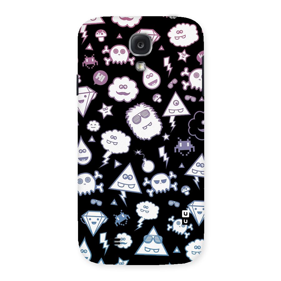 Funny Faces Back Case for Samsung Galaxy S4