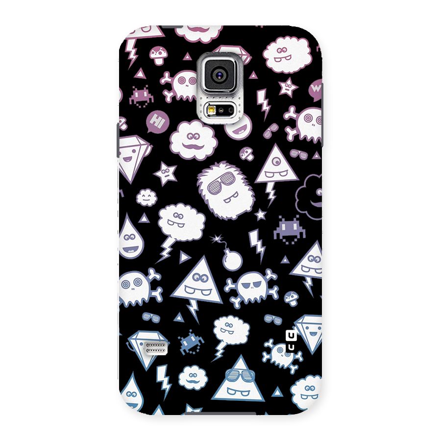 Funny Faces Back Case for Samsung Galaxy S5