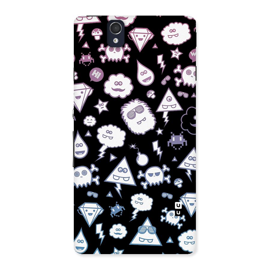 Funny Faces Back Case for Sony Xperia Z