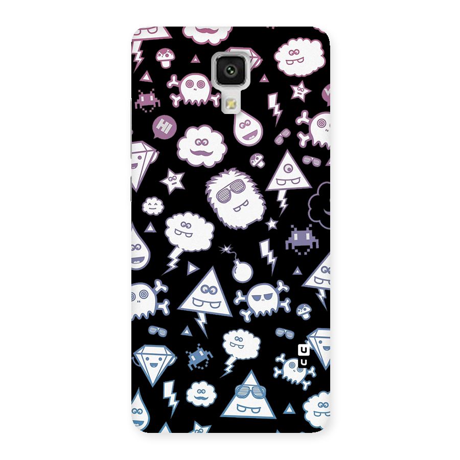Funny Faces Back Case for Xiaomi Mi 4