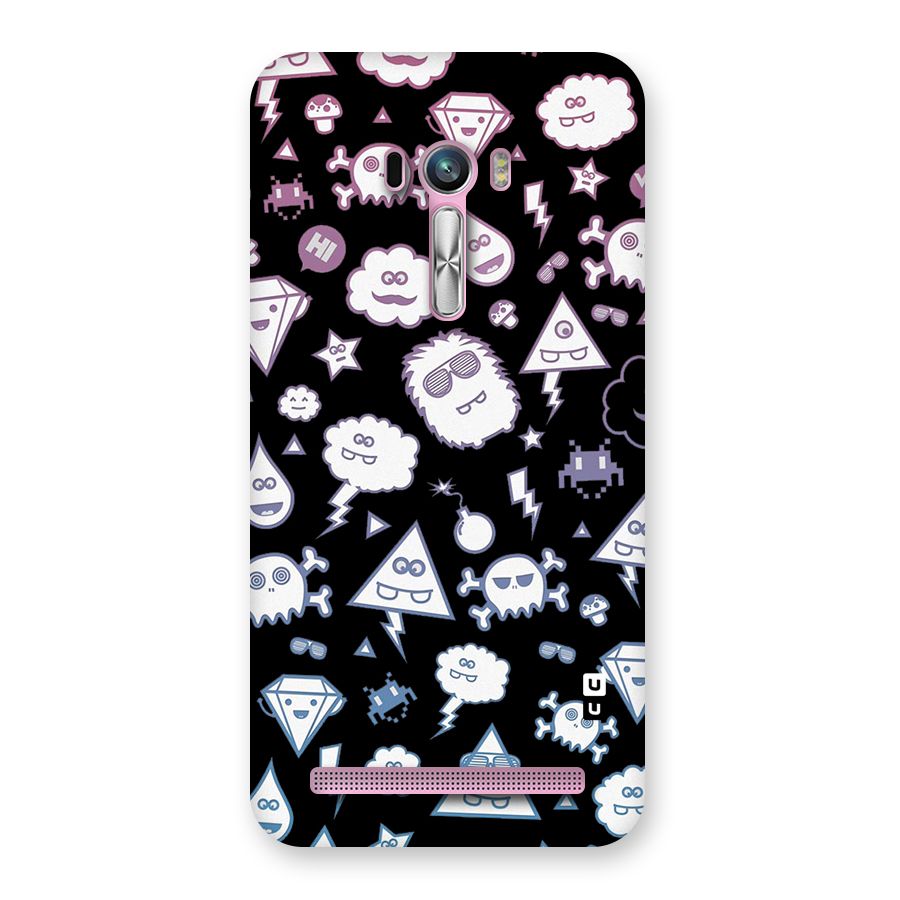 Funny Faces Back Case for Zenfone Selfie
