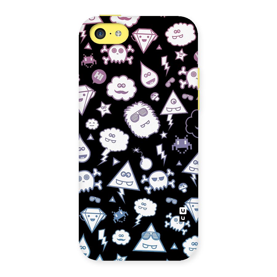 Funny Faces Back Case for iPhone 5C