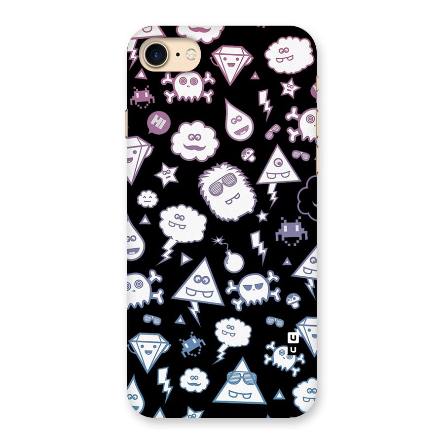 Funny Faces Back Case for iPhone 7