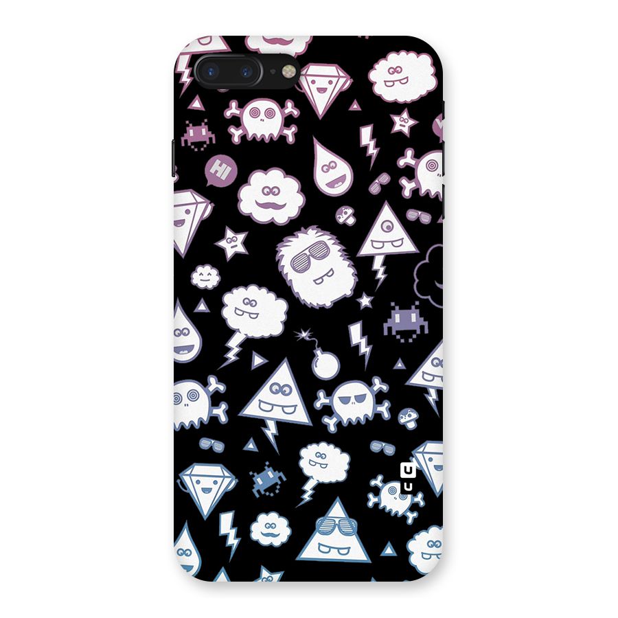 Funny Faces Back Case for iPhone 7 Plus