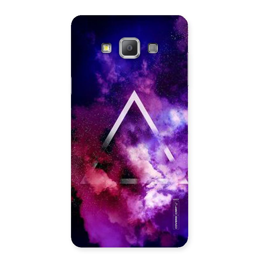 Galaxy Smoke Hues Back Case for Galaxy A7