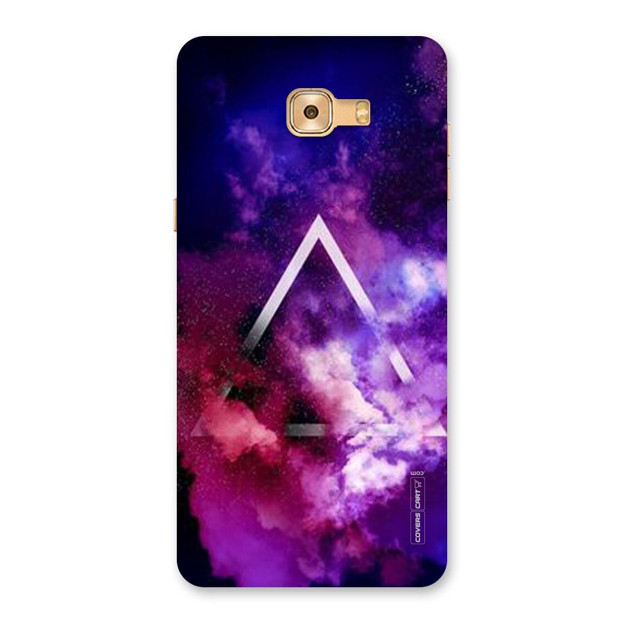 Galaxy Smoke Hues Back Case for Galaxy C9 Pro