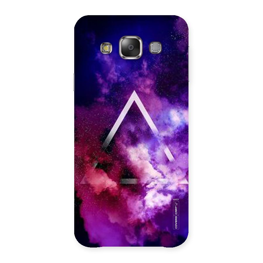 Galaxy Smoke Hues Back Case for Galaxy E7