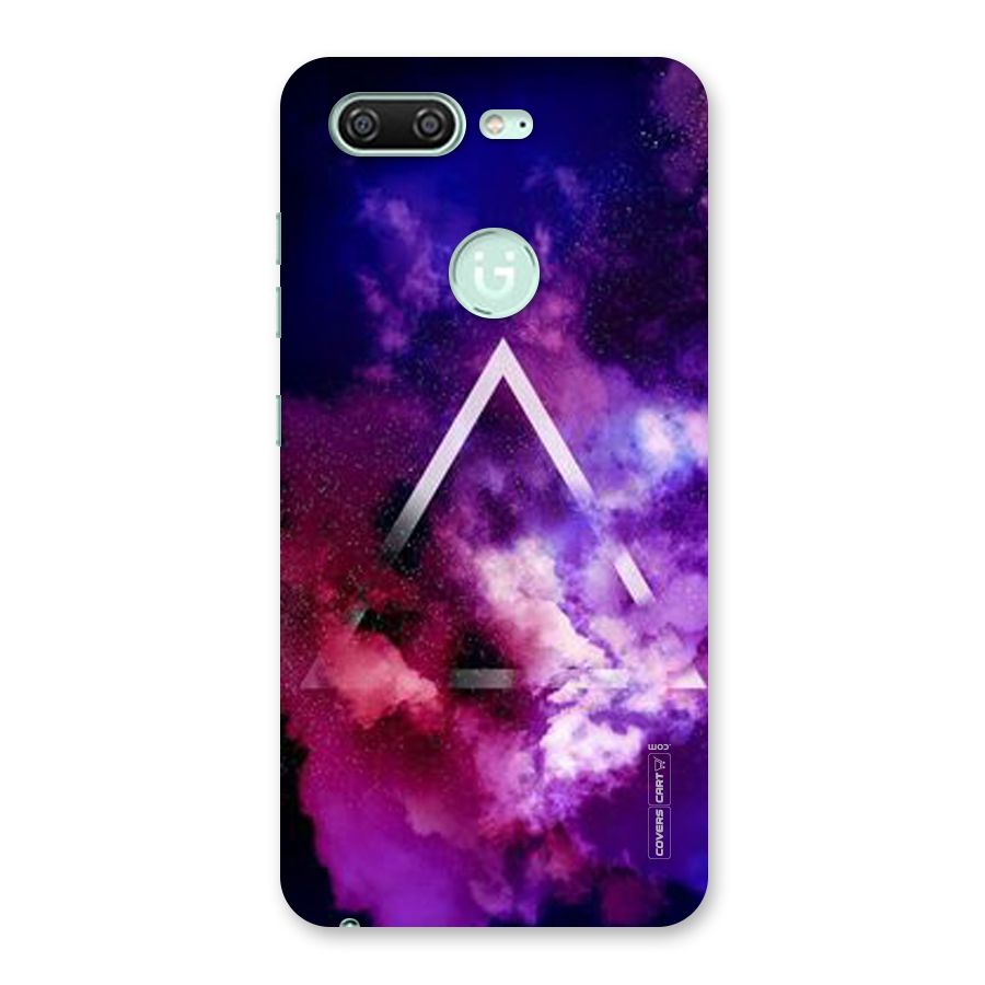 Galaxy Smoke Hues Back Case for Gionee S10