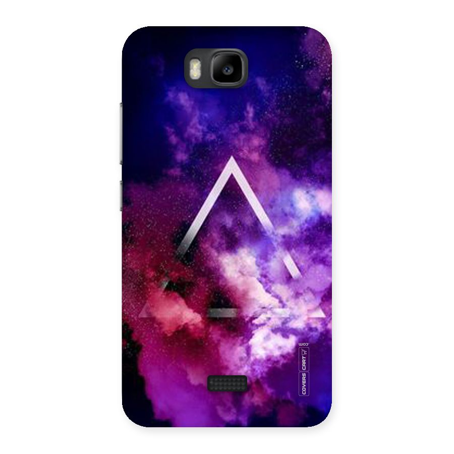 Galaxy Smoke Hues Back Case for Honor Bee